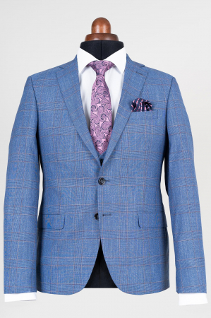 Costum slim jeans caro cu vesta [1]