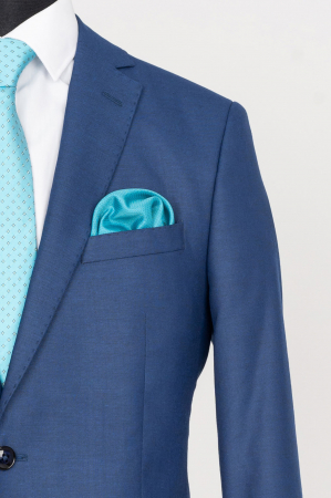 Costum slim bleumarin [2]