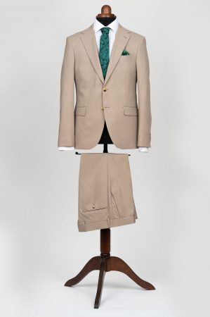 Imbracaminte Barbati - Costum slim fit bej