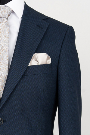 Imbracaminte Barbati - Costum slim fit bleumarin-pepit - Talia 2