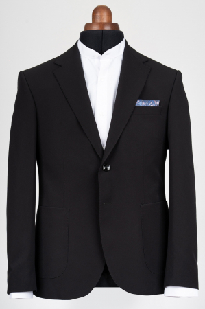 Costum slim fit negru - Travel [3]