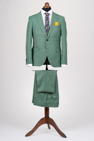 Imbracaminte Barbati - Costum slim fit verde