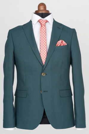 Costum slim verde [1]