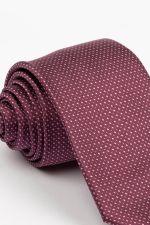 Cravata fucsia cu imprimeu roz [1]