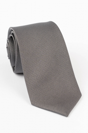 Cravata gri antracit uni [0]