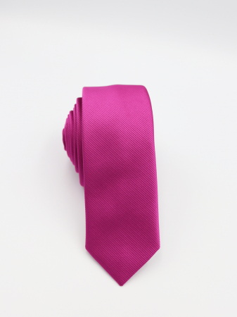 Accesorii - Cravata ingusta fucsia