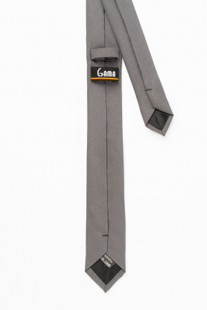 Cravata ingusta gri antracit [2]