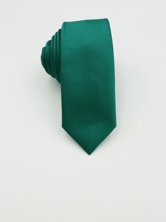 Accesorii - Cravata ingusta verde inchis