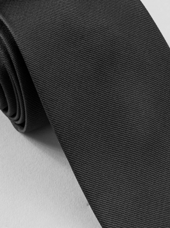 Cravata matase naturala neagra [1]