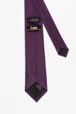 Cravata uni mov pruna [2]