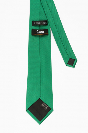 Cravata uni verde smarald [2]