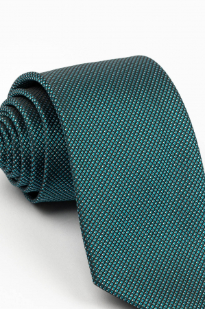 Cravata verde cu imprimeu [1]