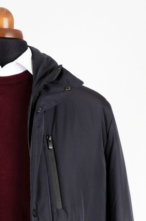Geaca slim bleumarin [1]