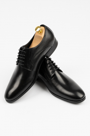 Pantofi barbati eleganti negri piele [2]