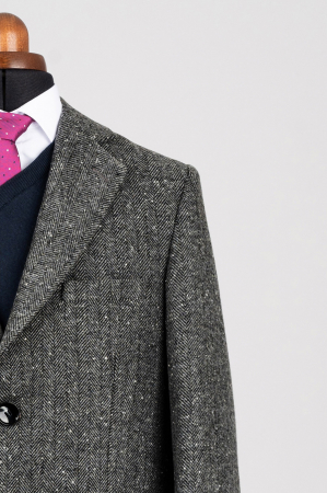 Palton gri-antracit slim [1]