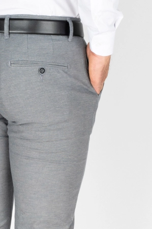 Pantaloni barbati chino slim gri [1]