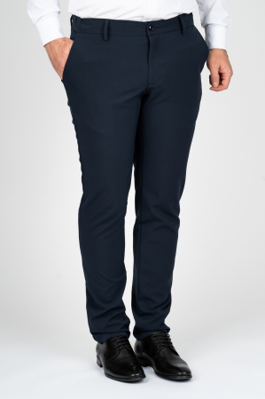 Imbracaminte Barbati - Pantaloni barbati slim bleumarin Travel