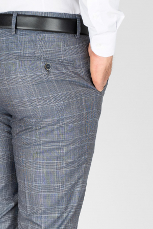 Pantaloni barbati stofa slim gri caro [1]