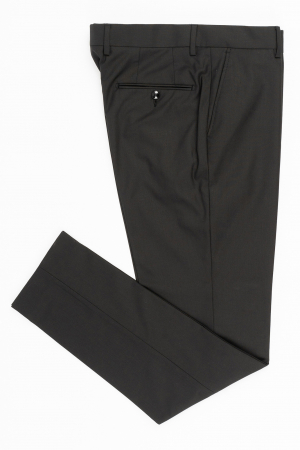 Pantaloni barbati stofa regular fit negri [2]