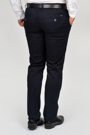Pantaloni chino barbati slim fit navy [1]