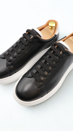 Pantofi barbati casual negri CONFORT [4]