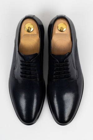 Pantofi barbati eleganti bleumarin piele CONFORT [1]