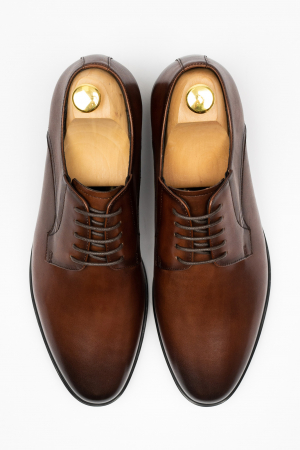 Pantofi barbati eleganti maro piele CONFORT [1]