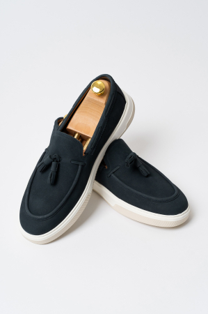 Pantofi Casual - Pantofi loafer barbati bleumarin CONFORT