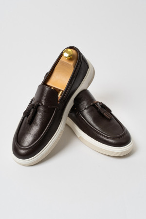 Pantofi Casual - Pantofi loafer barbati maro CONFORT