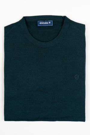 Pulover barbati slim fit petrol [1]