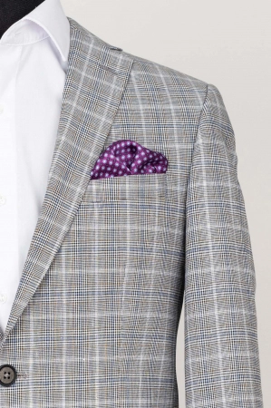 Sacou maro-caro slim [1]