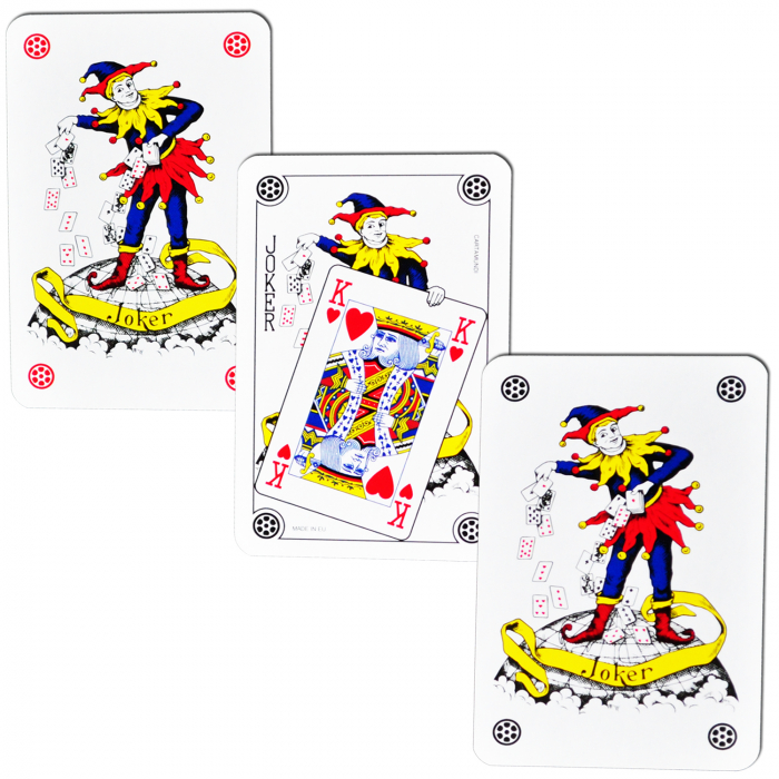 Carti de joc CANASTA, 2 pachete a 52 carti + 6 jokeri, produse de Cartamundi [3]