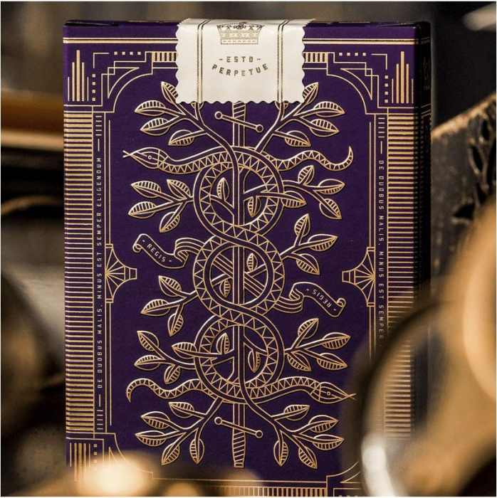 Carti de joc de lux Theory11 Monarchs Purple [4]