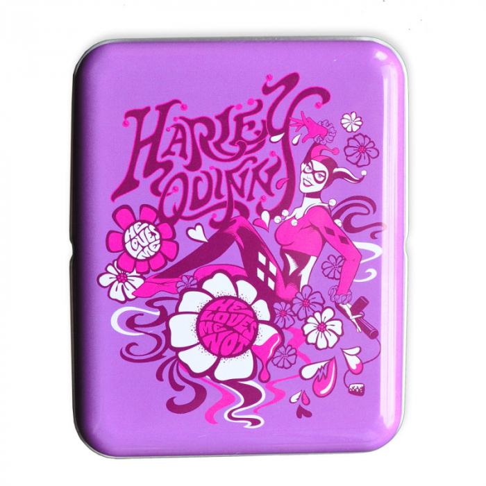 Carti de joc in cutie metalica de colectie - "Harley Quinn" [4]