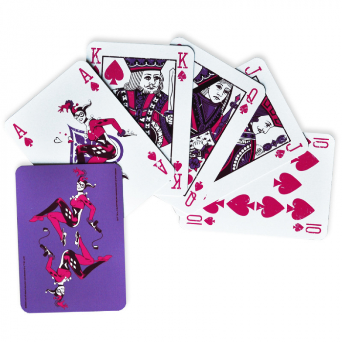 Carti de joc in cutie metalica de colectie - "Harley Quinn" [2]