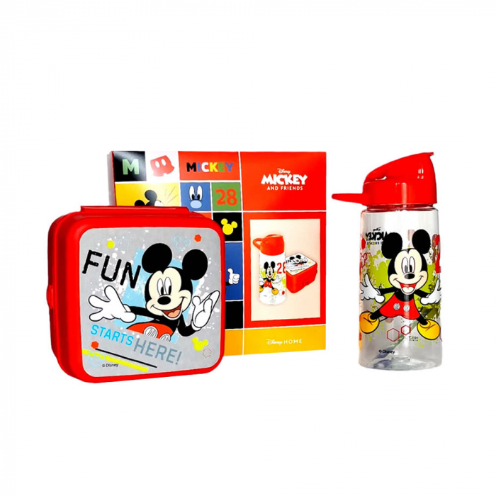 Duo Set Disney - cutie alimente si sticluta din Tritan [2]