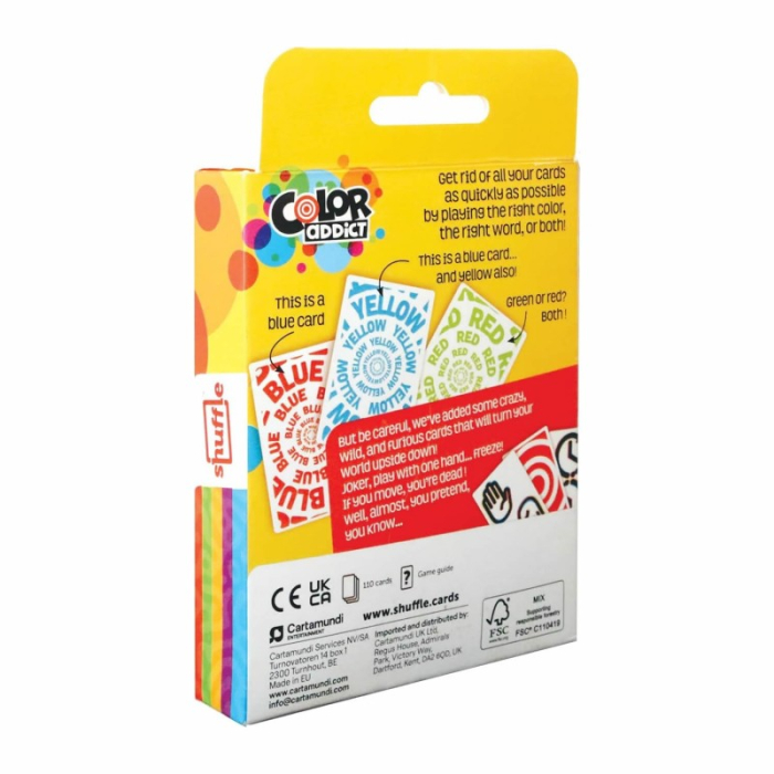 Joc de carti Color Addict pentru 2-6 jucatori cu varsta peste 7 ani [3]