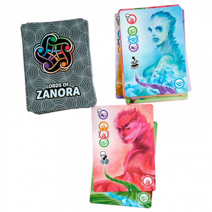 Joc de carti Lords of Zanora, pentru 2-5 jucatori de peste 10 ani [2]