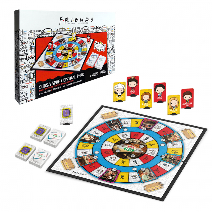 Joc FRIENDS - Cursa spre CENTRAL PERK, pentru 2-4 jucatori de peste 12 ani [2]