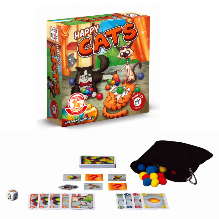 Joc de societate Piatnik, Happy Cats, pentru 2-4 jucatori de peste 7 ani [2]