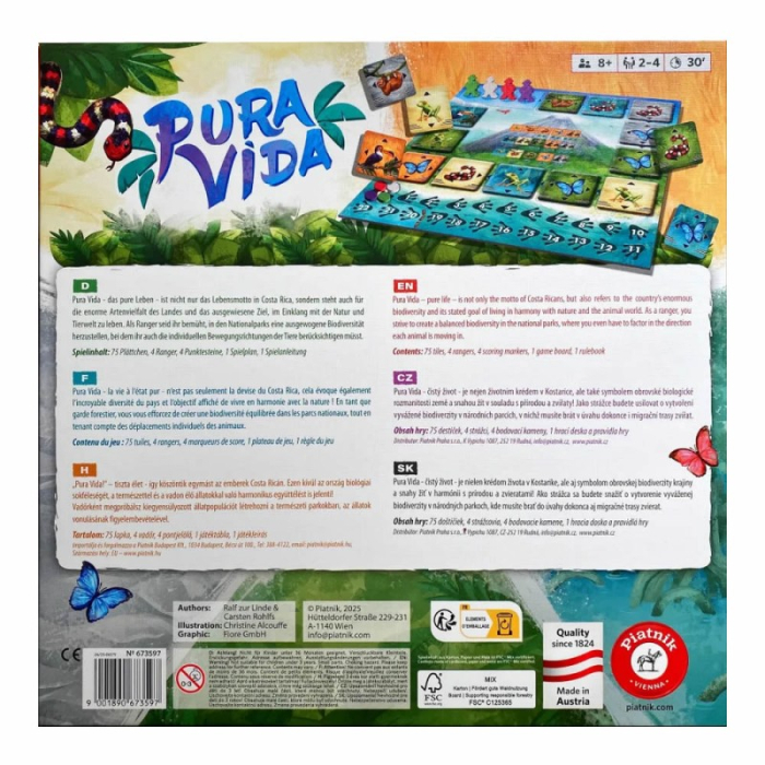 Joc de societate Piatnik - Pura Vida, pentru 2-4 jucatori de peste 8 ani Joc de societate Piatnik - Pura Vida, pentru 2-4 jucatori de peste 8 ani [3]