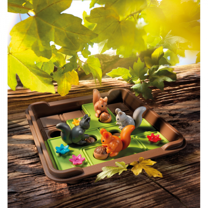 Joc logic SmartGames, Squirrels Go Nuts, pentru jucatori de peste 6 ani [3]