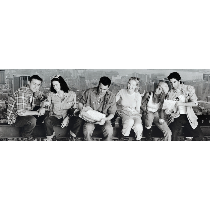 Puzzle Clementoni High Quality Collection "FRIENDS", 1000 piese, panoramic, dimensiuni 98 x 33 cm [2]