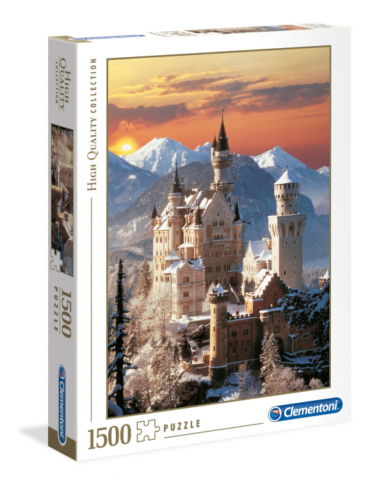 Puzzle Clementoni High Quality Collection "Neuschwanstein", 1500 piese [1]