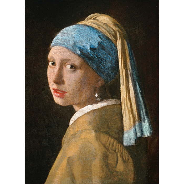 Puzzle Clementoni Museum Collection "Vermeer - Girl with a pearl earring", 1000 piese, dimensiuni 69 x 50 cm [2]