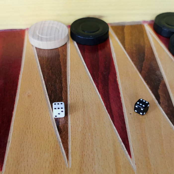 Set 12 zaruri 7 mm bine finisate, pentru Table si alte jocuri [2]