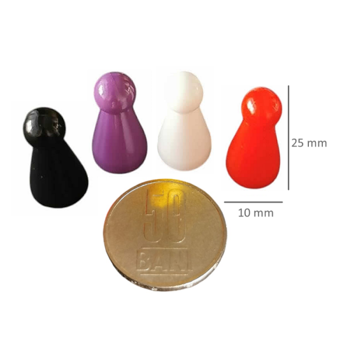 Set 16 Pioni colorati pentru jocuri educative si de societate [2]