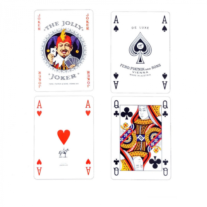 Set 2 pachete de carti de joc Piatnik, Classic Poker Series [2]