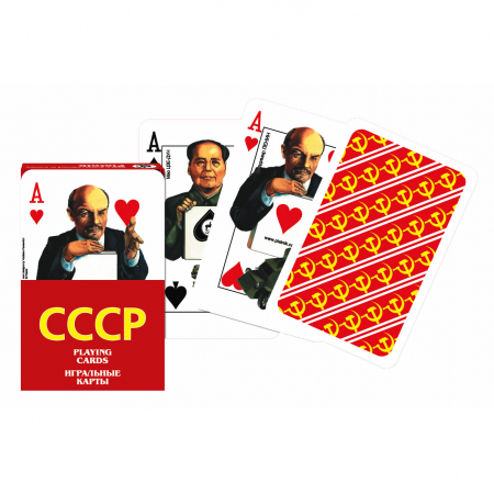 Carti de joc de colectie - Carti de joc de colectie cu tema "CCCP" (Uniunea Sovietica)