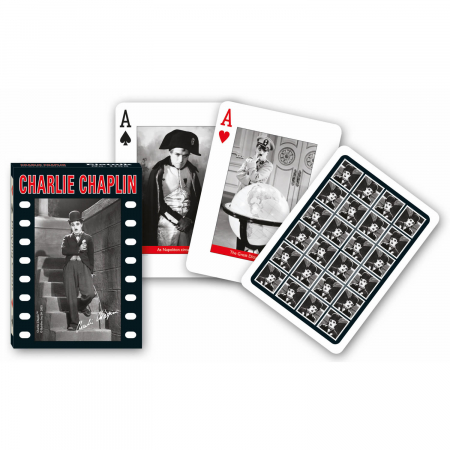 Carti de joc de colectie - Carti de joc de colectie cu tema "Charlie Chaplin"